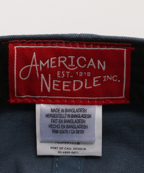 U by SPICK&SPAN（ユーバイスピックアンドスパン）の「AMERICAN NEEDLE / アメリカンニードル Ballpark Hamptons（キャップ・レディース・ブルー・FREE）」の6枚目の写真