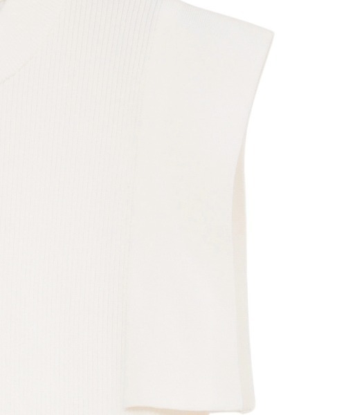 L.H.P（エルエイチピー）の「CLANE/クラネ/SQUARE SLEEVE KNIT TOPS（ニット/セーター・レディース・ホワイト/ブルー/チャコールグレー/その他24・1）」の11枚目の写真