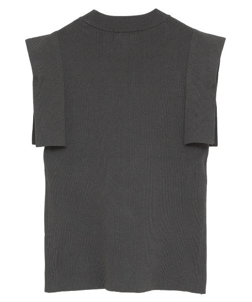 L.H.P（エルエイチピー）の「CLANE/クラネ/SQUARE SLEEVE KNIT TOPS（ニット/セーター・レディース・ホワイト/ブルー/チャコールグレー/その他24・1）」の14枚目の写真