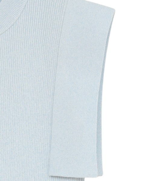 L.H.P（エルエイチピー）の「CLANE/クラネ/SQUARE SLEEVE KNIT TOPS（ニット/セーター・レディース・ホワイト/ブルー/チャコールグレー/その他24・1）」の21枚目の写真