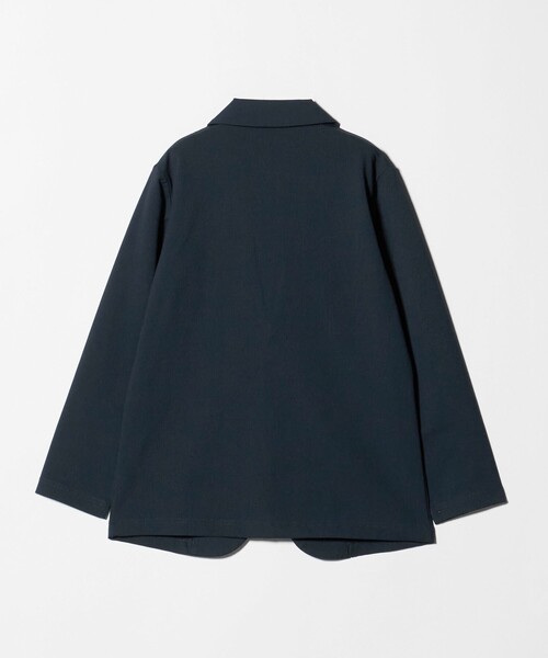 A DAY IN THE LIFE UNITED ARROWS(アデイインザライフユナイテッドアローズ)の「サッカー ジャージー カーディガン ジャケット<A DAY IN THE LIFE>(カーディガン/ボレロ・メンズ・ダークグレー/ベージュ/ネイビー・S/M/L)」の4枚目の写真