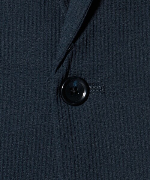 A DAY IN THE LIFE UNITED ARROWS(アデイインザライフユナイテッドアローズ)の「サッカー ジャージー カーディガン ジャケット<A DAY IN THE LIFE>(カーディガン/ボレロ・メンズ・ダークグレー/ベージュ/ネイビー・S/M/L)」の8枚目の写真