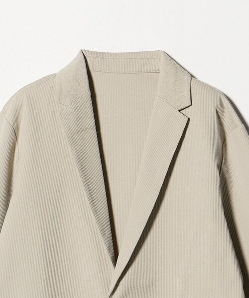 A DAY IN THE LIFE UNITED ARROWS(アデイインザライフユナイテッドアローズ)の「サッカー ジャージー カーディガン ジャケット<A DAY IN THE LIFE>(カーディガン/ボレロ・メンズ・ダークグレー/ベージュ/ネイビー・S/M/L)」の14枚目の写真