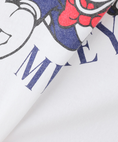 OUTDOOR PRODUCTS（アウトドアプロダクツ）の「GRS Mickey 7/S T-Shirt（Tシャツ/カットソー・レディース・チャコールグレー/ホワイト・FREE）」の10枚目の写真