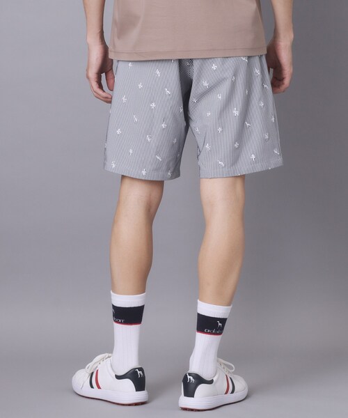 adabat（アダバット）の「【ADABAT NAVY】吸水速乾　エンブロイダリーサッカーハーフパンツ（その他パンツ・メンズ・ネイビー系2/ホワイト系3・48/46/50）」の7枚目の写真