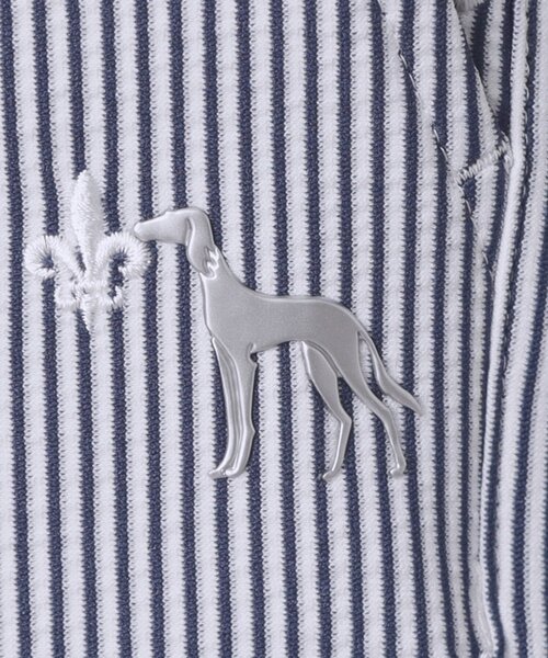 adabat（アダバット）の「【ADABAT NAVY】吸水速乾　エンブロイダリーサッカーハーフパンツ（その他パンツ・メンズ・ネイビー系2/ホワイト系3・48/46/50）」の10枚目の写真