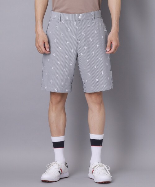 adabat（アダバット）の「【ADABAT NAVY】吸水速乾　エンブロイダリーサッカーハーフパンツ（その他パンツ・メンズ・ネイビー系2/ホワイト系3・48/46/50）」の17枚目の写真
