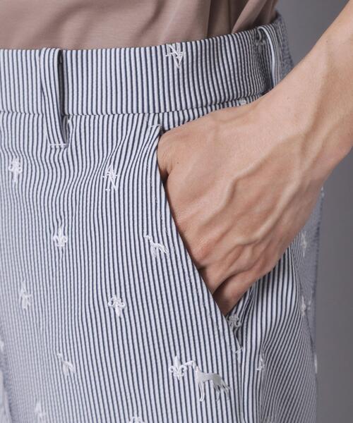 adabat（アダバット）の「【ADABAT NAVY】吸水速乾　エンブロイダリーサッカーハーフパンツ（その他パンツ・メンズ・ネイビー系2/ホワイト系3・48/46/50）」の21枚目の写真