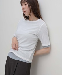 シアーテレコレイヤードTシャツ