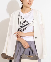 NOLLEY’S | ウォッシャブルスカーフTシャツ(Tシャツ/カットソー)