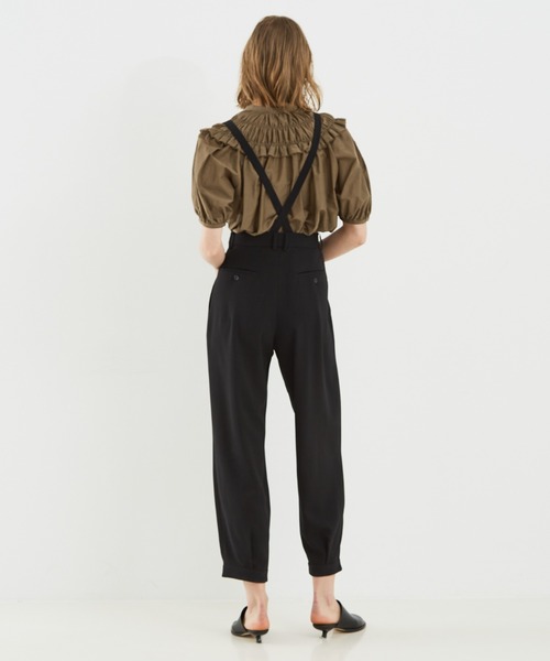DESIGNWORKS(デザインワークス)の「コットンシルクローンシャーリングシャツ(シャツ/ブラウス・レディース・カーキ/ブラック・38)」の12枚目の写真