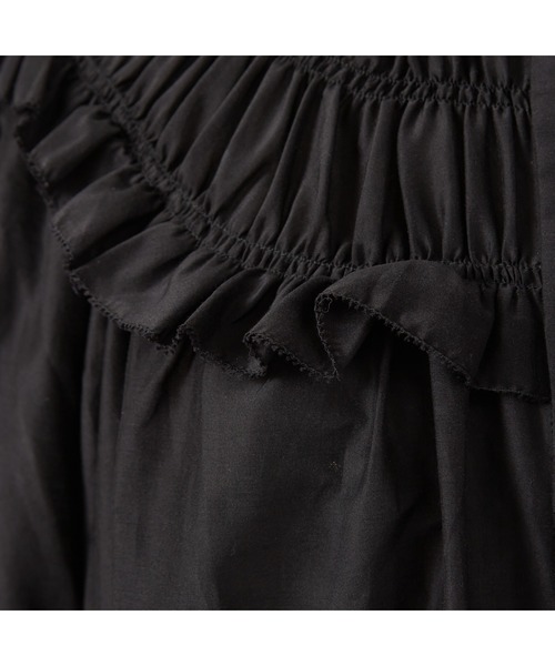 DESIGNWORKS(デザインワークス)の「コットンシルクローンシャーリングシャツ(シャツ/ブラウス・レディース・カーキ/ブラック・38)」の21枚目の写真