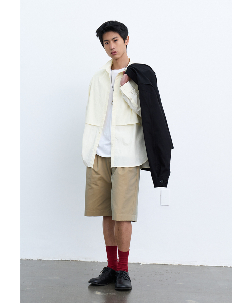 YOUCHE PRET A PORTER(ユッシュプレタポルテ)の「SQ SOLARO BERMUDA SHORTS Sunlit Sand(その他パンツ・メンズ・その他・MEDIUM/LARGE)」の3枚目の写真