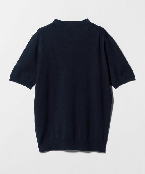 A DAY IN THE LIFE UNITED ARROWS(アデイインザライフユナイテッドアローズ)の「ハイゲージ プレーティング テンジク ニット-ウォッシャブル-<A DAY IN THE LIFE>(ニット/セーター・メンズ・ネイビー/ライトグレー/その他1・XL/M/L)」の6枚目の写真