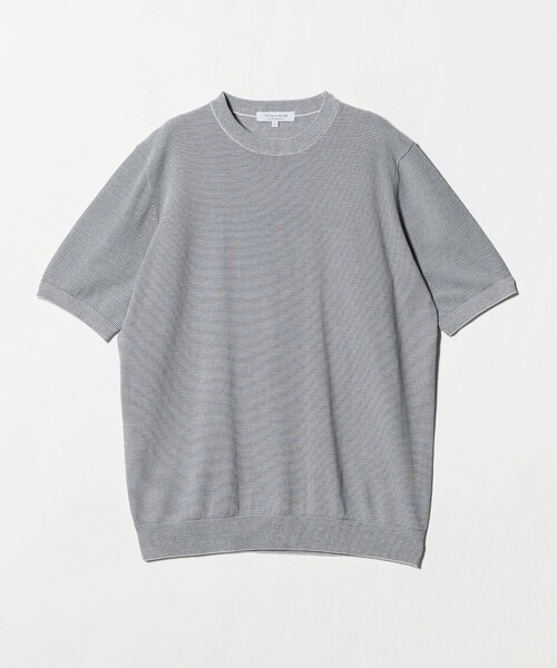 A DAY IN THE LIFE UNITED ARROWS(アデイインザライフユナイテッドアローズ)の「ハイゲージ プレーティング テンジク ニット-ウォッシャブル-<A DAY IN THE LIFE>(ニット/セーター・メンズ・ネイビー/ライトグレー/その他1・XL/M/L)」の10枚目の写真