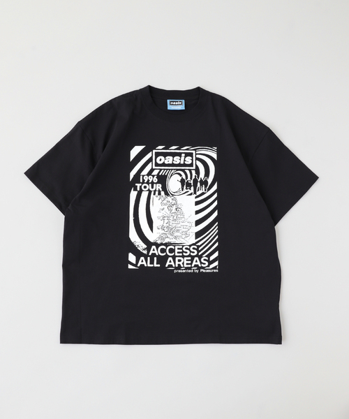 PLEASURES（プレジャー）の「PLEASURES × OASIS ALL ACCESS T-SHIRT（Tシャツ/カットソー・メンズ・ブラック・X-LARGE/LARGE/MEDIUM）」の5枚目の写真