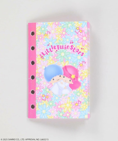 sanrio(サンリオ)の「『リトルツインスターズ』シール帳(ステッカー/テープ・レディース・ブルー/コーラルピンク・ONESIZE)」の6枚目の写真