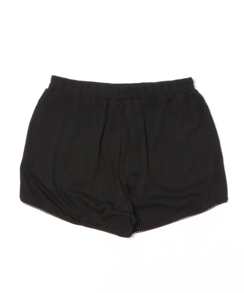 RVCA(ルーカ)の「RVCA ウィメンズ MINI RVCA DROP NEEDLE RIB TRUNKS ショートパンツ 【2026年夏モデル】(その他パンツ・レディース・ブラック/アイボリー・SMALL/MEDIUM)」の3枚目の写真