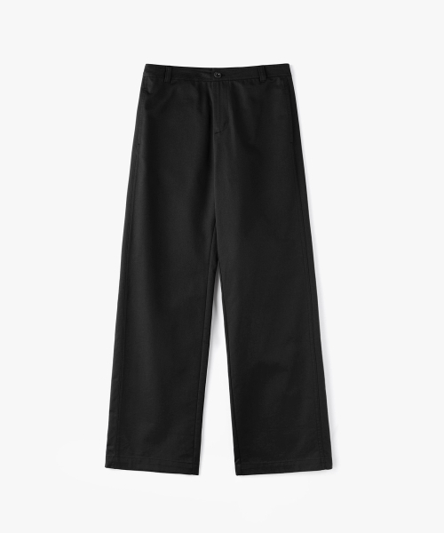 MONGDOL(モンドル)の「ボタンポケットストレートパンツブラックMDPT078BLACK(その他パンツ・レディース・その他・SMALL/MEDIUM)」の6枚目の写真