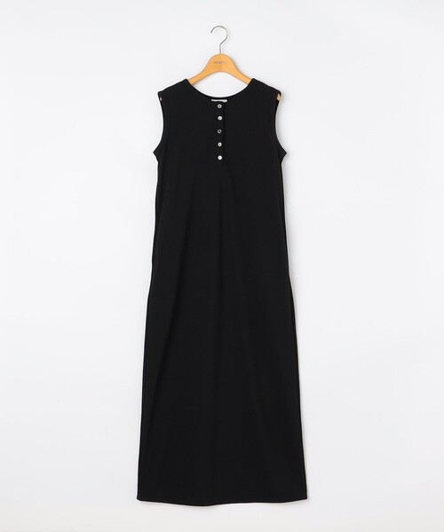 NOLLEY’S(ノーリーズ)の「《アンサンブル対応》ウォッシャブルイージーケアカノコノースリーブヘンリーネックワンピース(ワンピース・レディース・ブラック/チャコールグレー・2/1)」の19枚目の写真