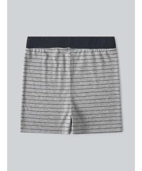 ANNEHEARTS(アンハーツ)の「Nostalgic Stripe Round Shorts_GREY(その他パンツ・レディース・その他・FREE)」の6枚目の写真