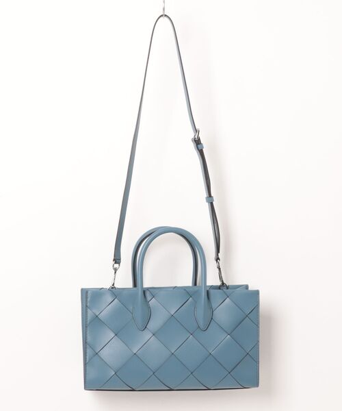 MICHAEL KORS(マイケルコース)の「MD EW TZ SATCHEL(ハンドバッグ・レディース・ブルー系・FREE)」の2枚目の写真