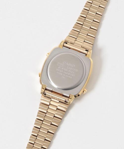CASIO(カシオ)の「CASIO メタルデジタルウォッチ(アナログ腕時計・レディース・ゴールド・-)」の5枚目の写真
