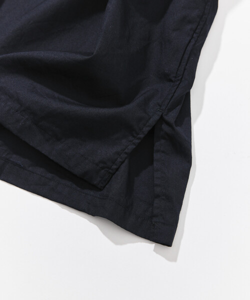 CAHLUMN(カウラム)の「CAHLUMN/カウラム Broadcloth Band Collar Shirt(シャツ/ブラウス・メンズ・ブラウン/ネイビー/ホワイト・MEDIUM/LARGE/X-LARGE/XX-LARGE)」の7枚目の写真