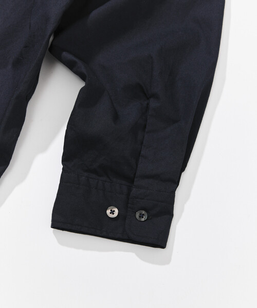 CAHLUMN(カウラム)の「CAHLUMN/カウラム Broadcloth Band Collar Shirt(シャツ/ブラウス・メンズ・ブラウン/ネイビー/ホワイト・MEDIUM/LARGE/X-LARGE/XX-LARGE)」の10枚目の写真