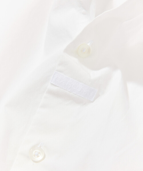 CAHLUMN(カウラム)の「CAHLUMN/カウラム Broadcloth Band Collar Shirt(シャツ/ブラウス・メンズ・ブラウン/ネイビー/ホワイト・MEDIUM/LARGE/X-LARGE/XX-LARGE)」の13枚目の写真