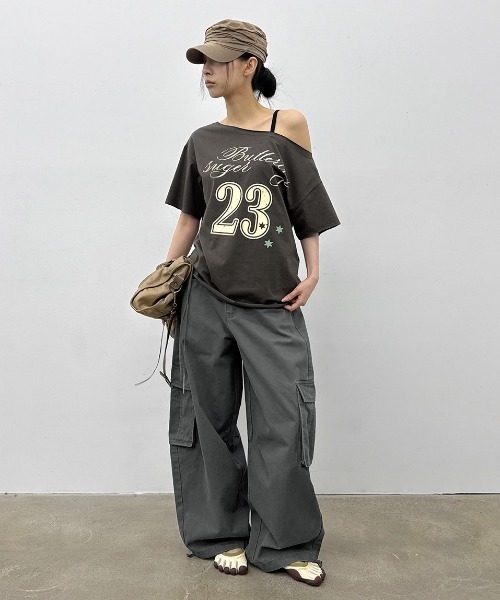 BLACKUP（ブラックアップ）の「[MADE] ワークピグメントカーゴコットンパンツ（その他パンツ・レディース・ベージュ/グレー・SMALL/MEDIUM）」の20枚目の写真