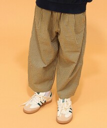 こども ビームス（コドモビームス）の「チェック タック ロング パンツ 2026FW（90～140cm）通学 お出かけ ユニセックス 軽い（その他パンツ）」