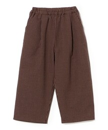 こども ビームス | チェック タック ロング パンツ 2026FW（90～140cm）通学 お出かけ ユニセックス 軽い(その他パンツ)