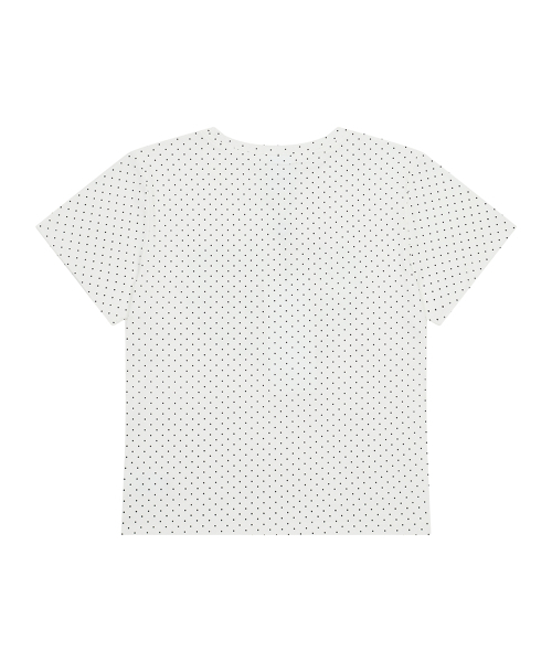 LUVISTRUE(ラヴイズトゥルー)の「LOVE SLIM FIT DOT TEE(WHITE)(Tシャツ/カットソー・レディース・その他・FREE)」の5枚目の写真