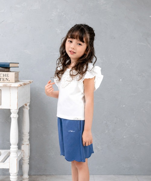 Rora(ローラ)の「アルバ Tシャツ(Tシャツ/カットソー・キッズ・ホワイト・110cm/120cm/130cm)」の6枚目の写真