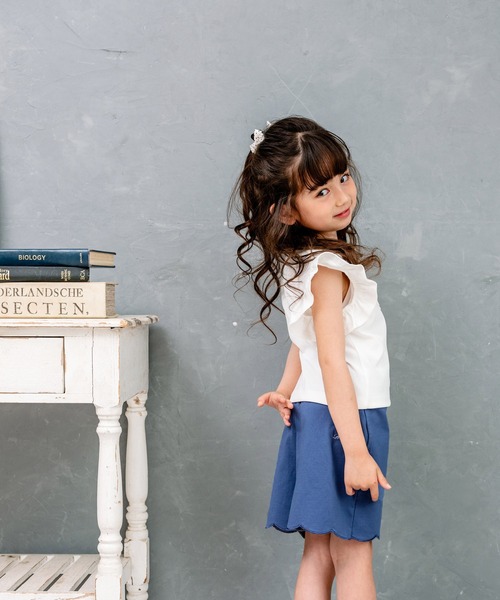 Rora(ローラ)の「アルバ Tシャツ(Tシャツ/カットソー・キッズ・ホワイト・110cm/120cm/130cm)」の7枚目の写真