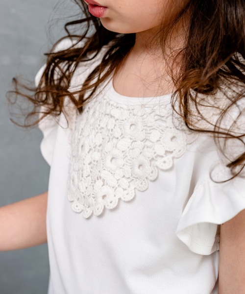 Rora(ローラ)の「アルバ Tシャツ(Tシャツ/カットソー・キッズ・ホワイト・110cm/120cm/130cm)」の13枚目の写真