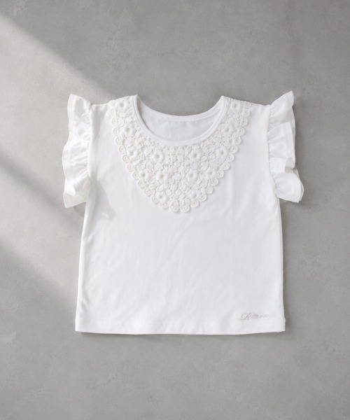 Rora(ローラ)の「アルバ Tシャツ(Tシャツ/カットソー・キッズ・ホワイト・110cm/120cm/130cm)」の16枚目の写真