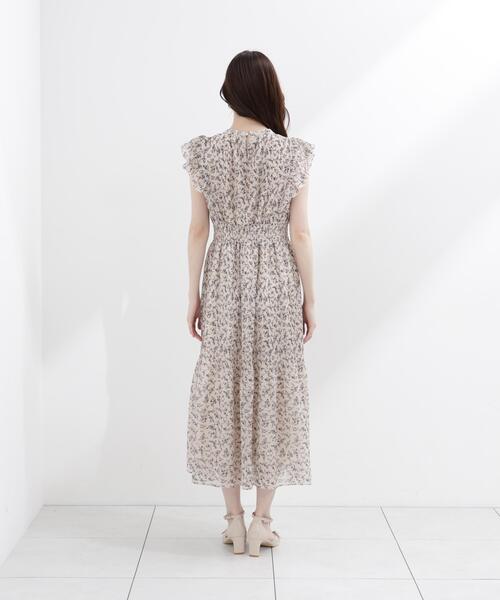 PROPORTION BODY DRESSING(プロポーションボディドレッシング)の「小花楊柳ロングワンピース / 1216240605(ワンピース・レディース・ブラック/ホワイト系その他・MEDIUM/P/S/SMALL)」の11枚目の写真