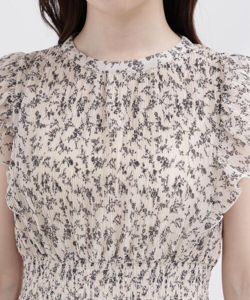 PROPORTION BODY DRESSING(プロポーションボディドレッシング)の「小花楊柳ロングワンピース / 1216240605(ワンピース・レディース・ブラック/ホワイト系その他・MEDIUM/P/S/SMALL)」の10枚目の写真