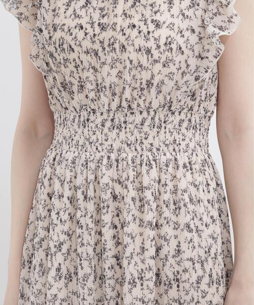 PROPORTION BODY DRESSING(プロポーションボディドレッシング)の「小花楊柳ロングワンピース / 1216240605(ワンピース・レディース・ブラック/ホワイト系その他・MEDIUM/P/S/SMALL)」の8枚目の写真