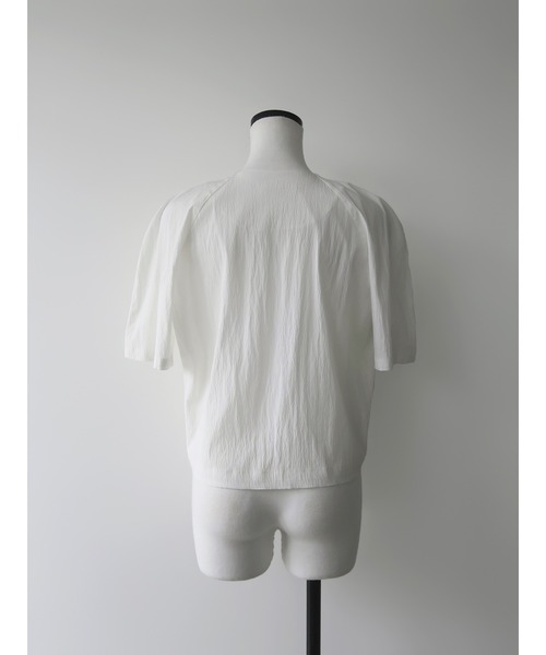 NOWNS(ナウンス)の「Agnes | Sheer crinkle blouse(シャツ/ブラウス・レディース・アイボリー・FREE)」の7枚目の写真