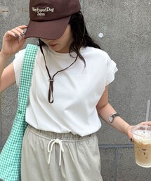 シルケットフレンチタックTシャツ