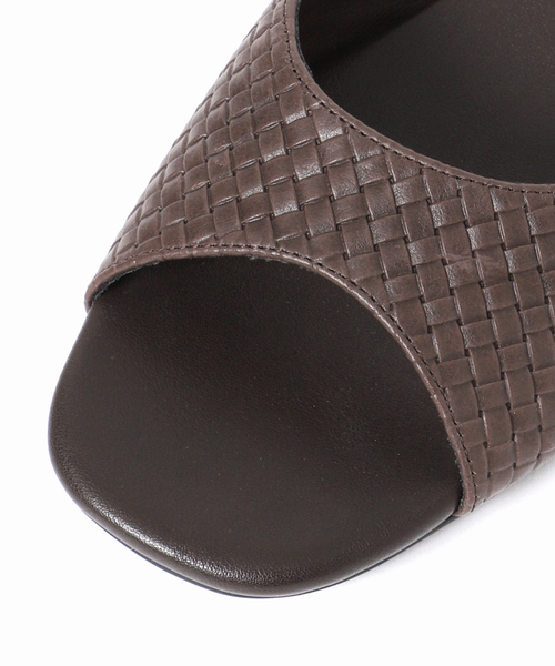 SLOBE IENA(スローブイエナ)の「SLOBE レザーミュール(サンダル・レディース・ブラウン・24.5cm/24cm/23.5cm/23cm)」の19枚目の写真
