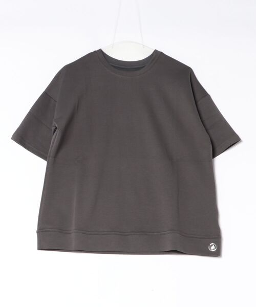 Lo-Fi(ローファイ)の「【WEB限定】スカーフ付きプルオーバー(Tシャツ/カットソー・レディース・アイボリー/チャコールグレー・M)」の19枚目の写真