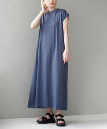 URBAN PLUS フレンチスリーブワンピース