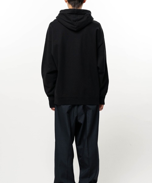 Maison MIHARA YASUHIRO(メゾンミハラヤスヒロ)の「Leon Printed Hoodie(パーカー・メンズ・ホワイト/グレー/ブラック・44/46/48)」の10枚目の写真