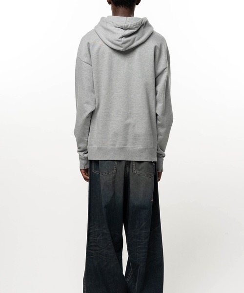 Maison MIHARA YASUHIRO(メゾンミハラヤスヒロ)の「Leon Printed Hoodie(パーカー・メンズ・ホワイト/グレー/ブラック・44/46/48)」の15枚目の写真