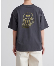 【 ALDAYS / オルデイズ 】 6.5oz Box Silhouette Tee " BEERS "　AL-SS035　DLI