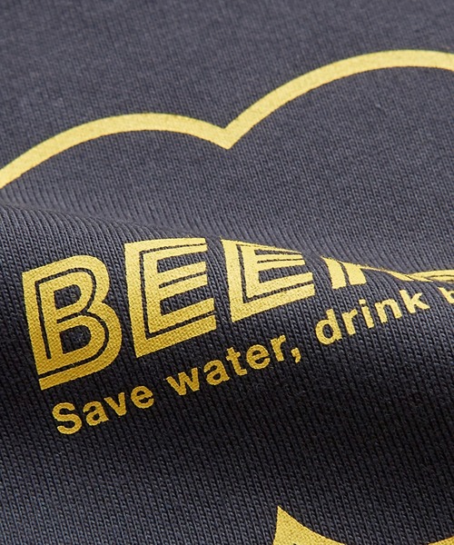 salle de bal（サルデバル）の「【 ALDAYS / オルデイズ 】 6.5oz Box Silhouette Tee " BEERS "　AL-SS035　DLI（Tシャツ/カットソー・レディース・チャコールグレー/ホワイト・FREE）」の5枚目の写真